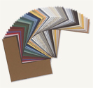 Regular matting corner samples